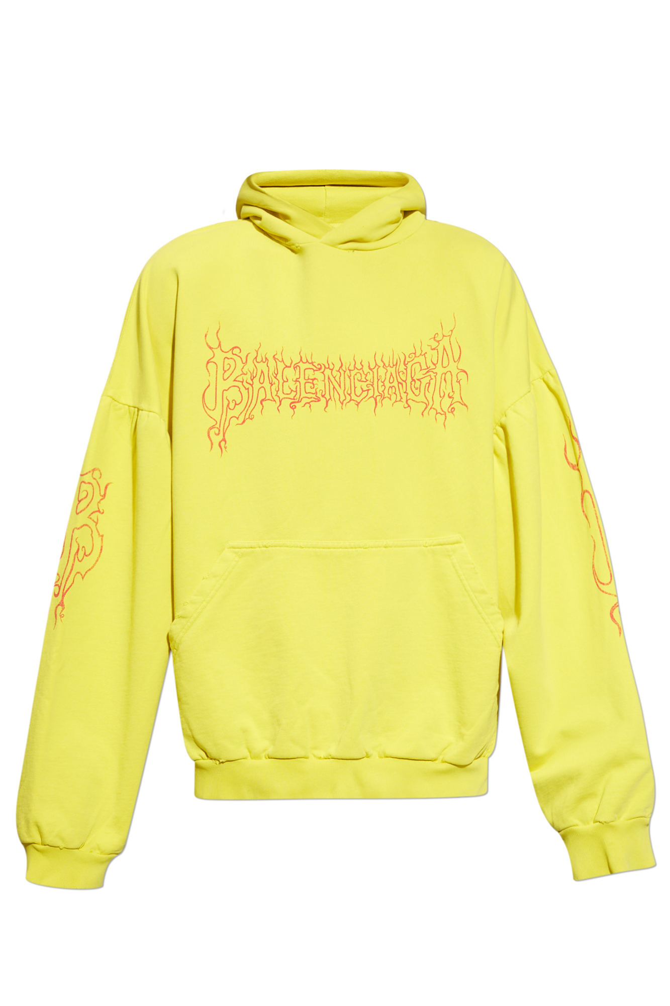 Balenciaga yellow hoodie best sale